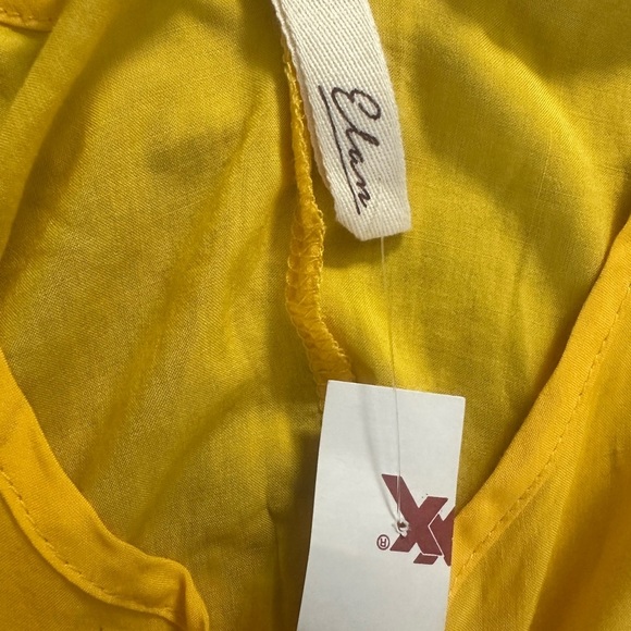 Elan Asymmetrical Yellow Dress - Picture 6 of 6